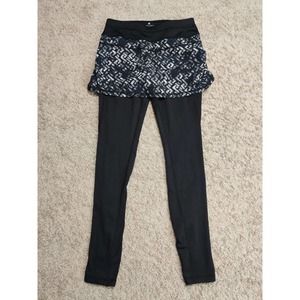 Athleta Women Leggings + Skirt Sports training Sz XS